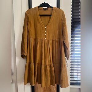 Madewell Honey Textured Dress